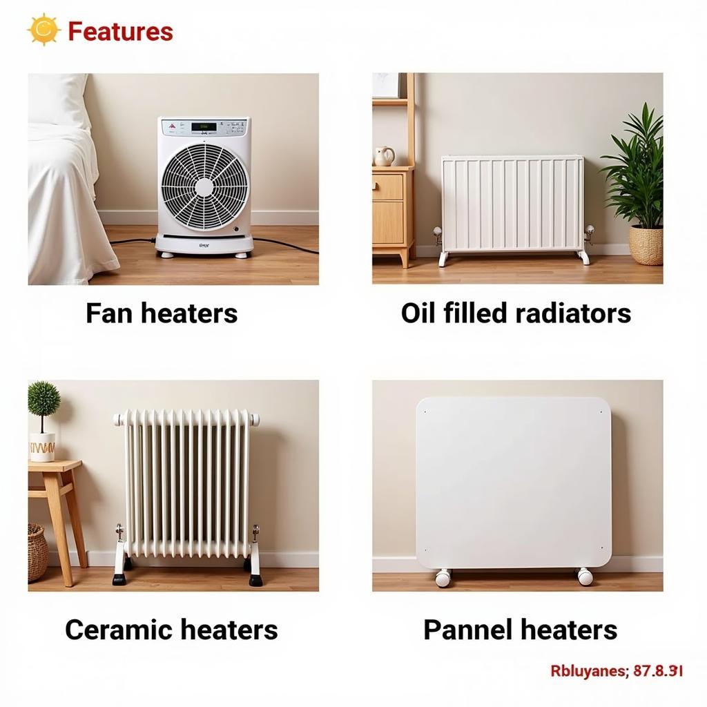 Different Types of Energy Saver Electric Heaters in Pakistan