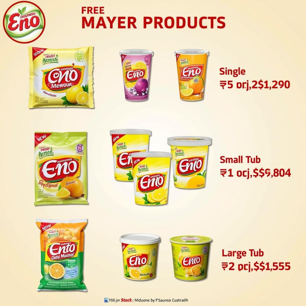 Eno Product Variations in Pakistan