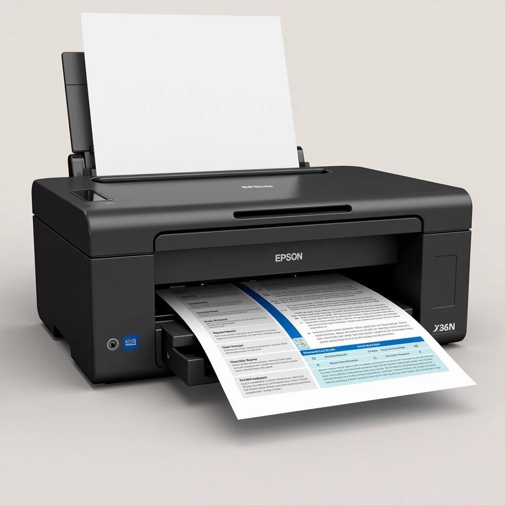 Epson L360 Printing Documents