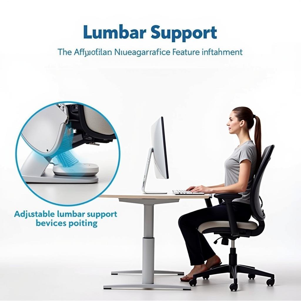 Ergonomic Office Chair with Lumbar Support