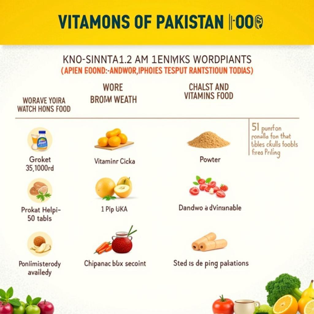 Essential Vitamins for a Balanced Pakistani Diet