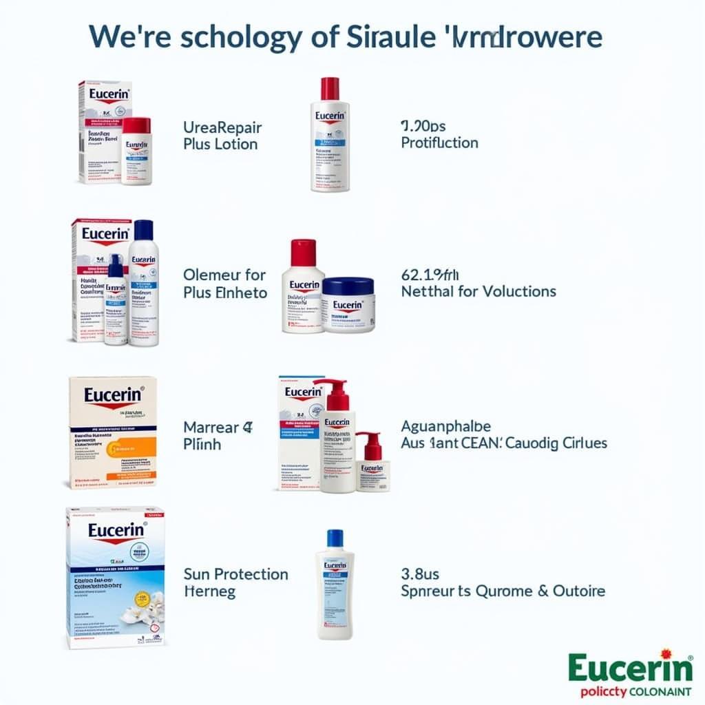 Eucerin Product Range in Pakistan