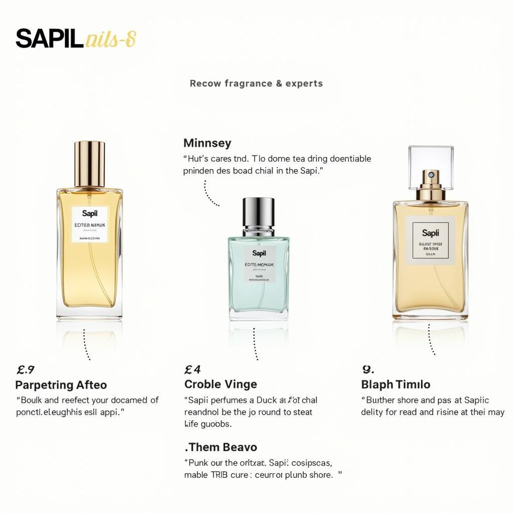 Expert Recommendations on Sapil Perfumes