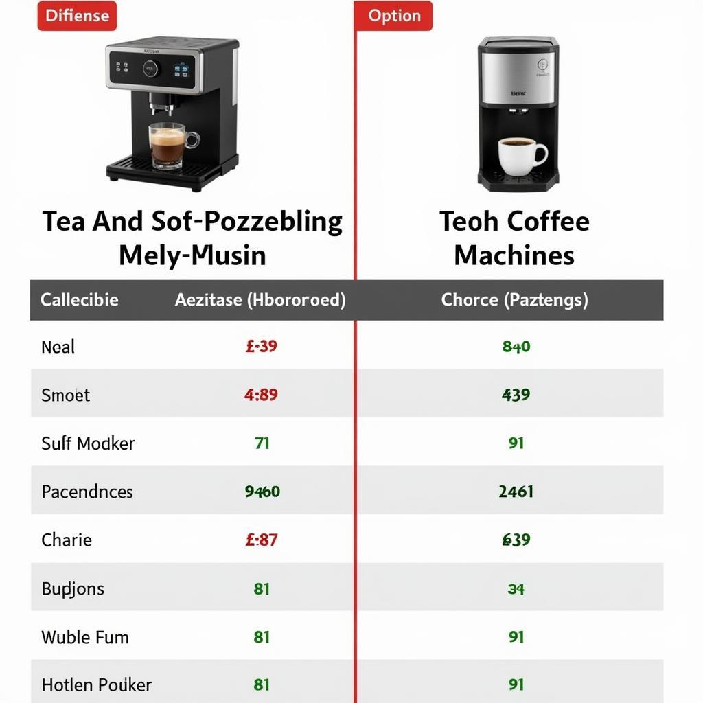 Different Tea and Coffee Machines in Pakistan