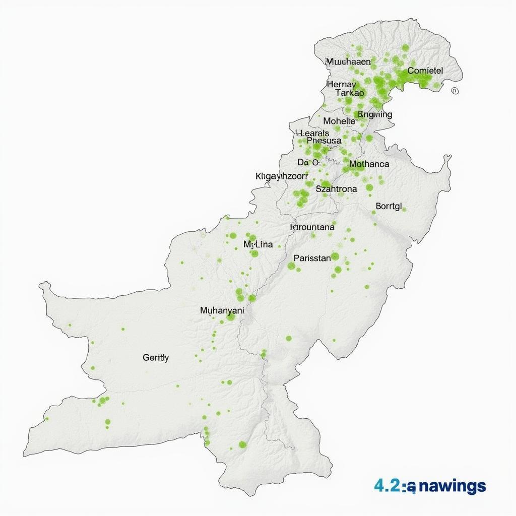 Express Surf Coverage Map across Pakistan