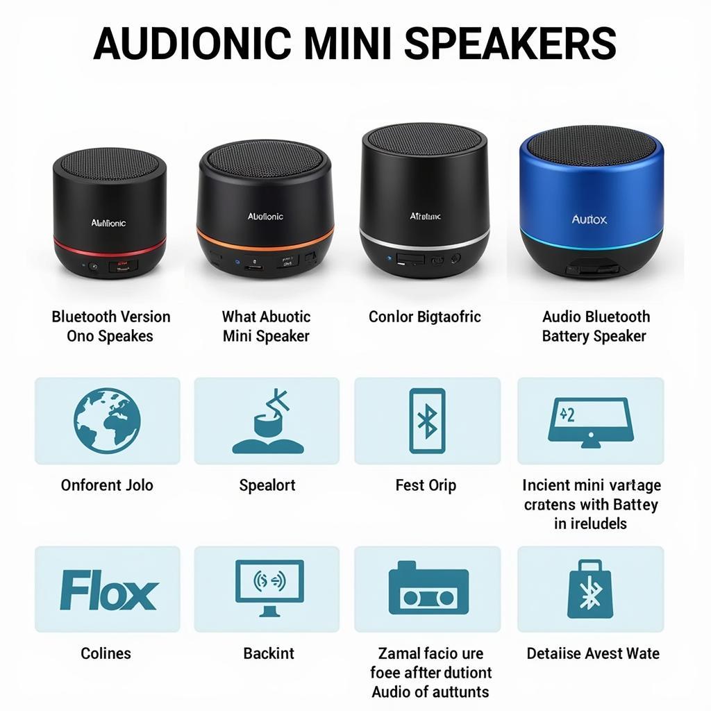 Various factors influence the price of Audionic mini speakers, including features, model, and retailer.