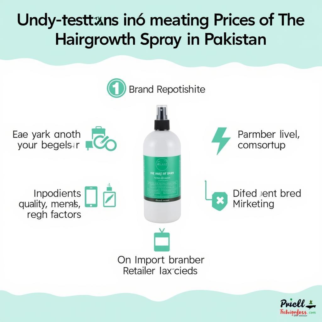 Factors Affecting Hair Regrowth Spray Prices in Pakistan