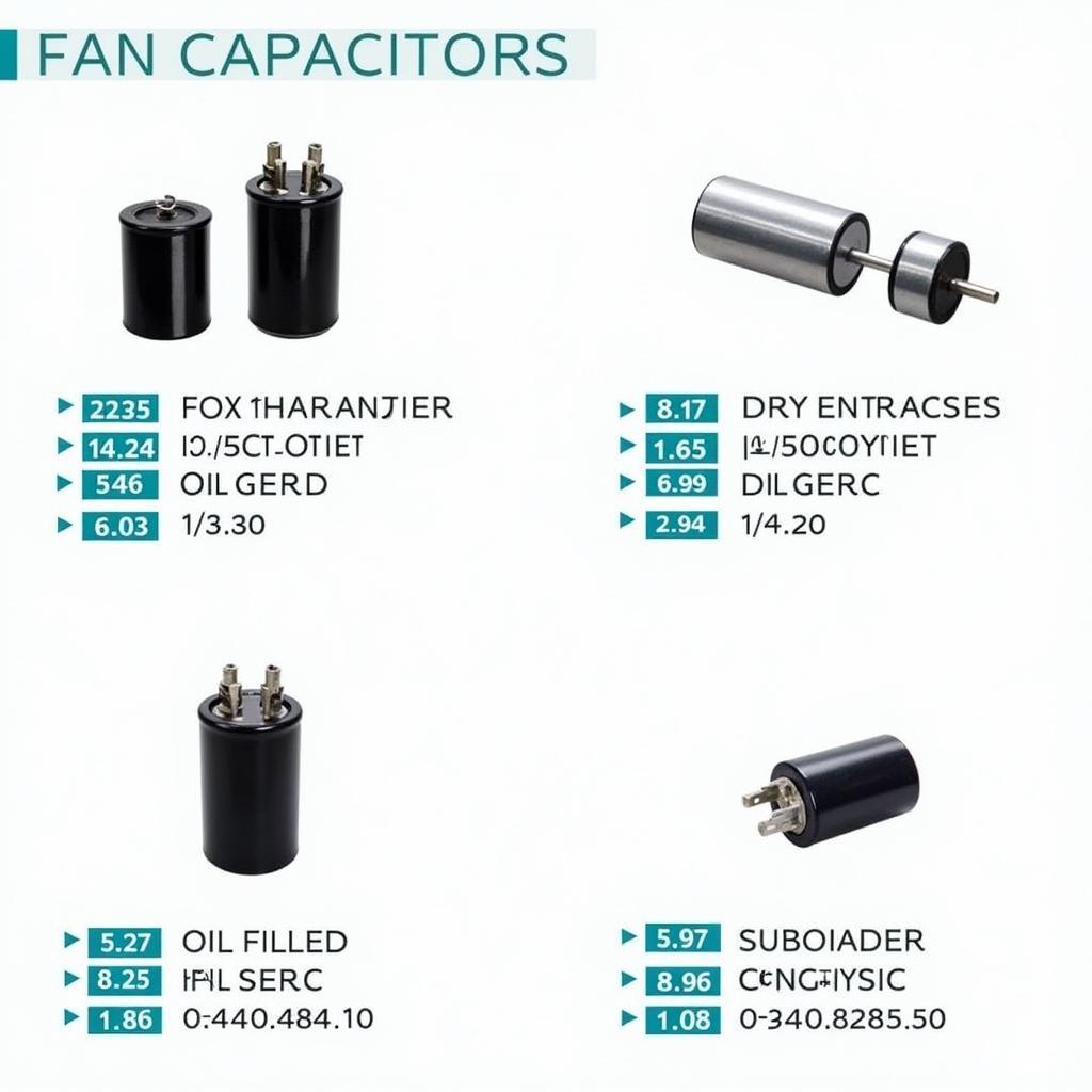 Different Types of Fan Capacitors Available in Pakistan