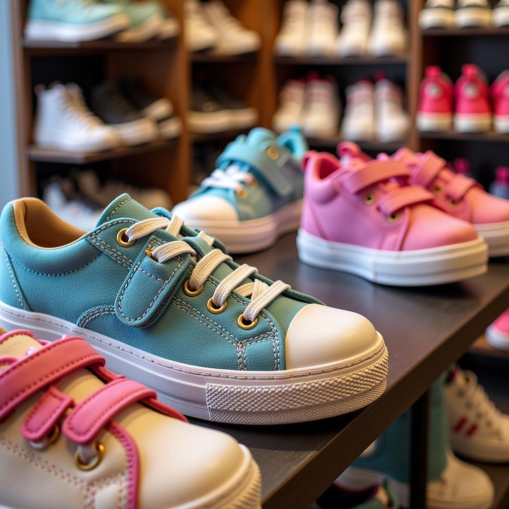 Fayva Kids' Shoe Display