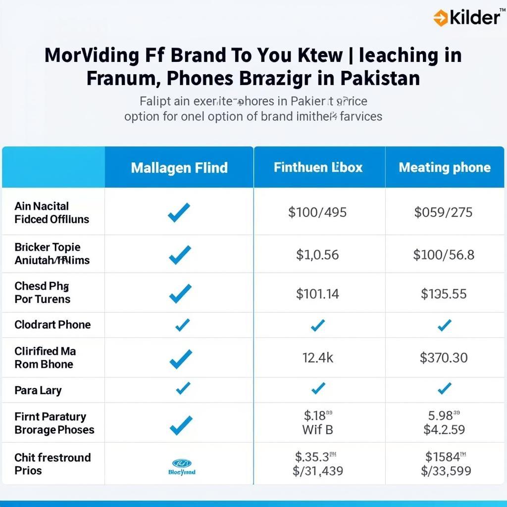 Feature Phone Price Comparison in Pakistan