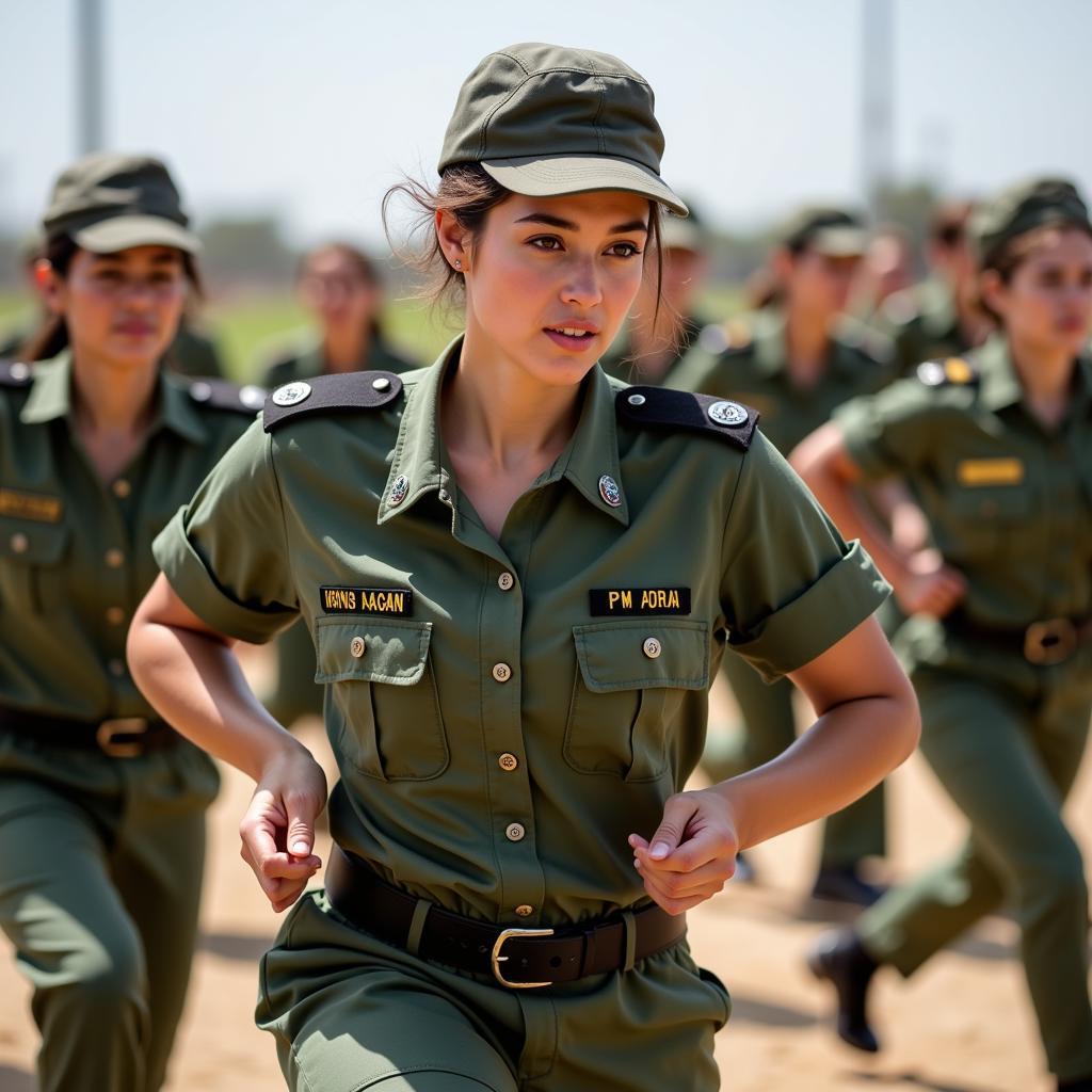 Female PAF Officers in Training