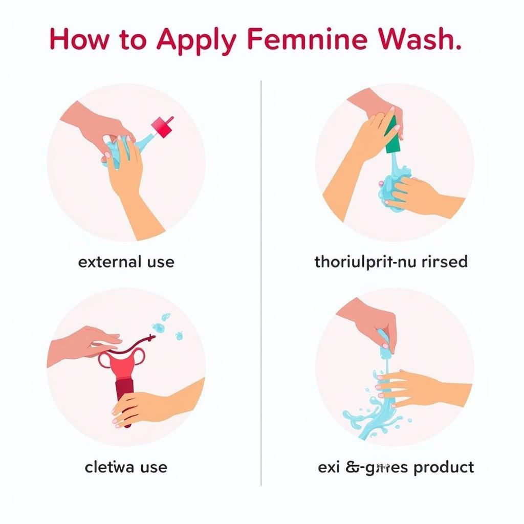 Tips for Applying Feminine Wash