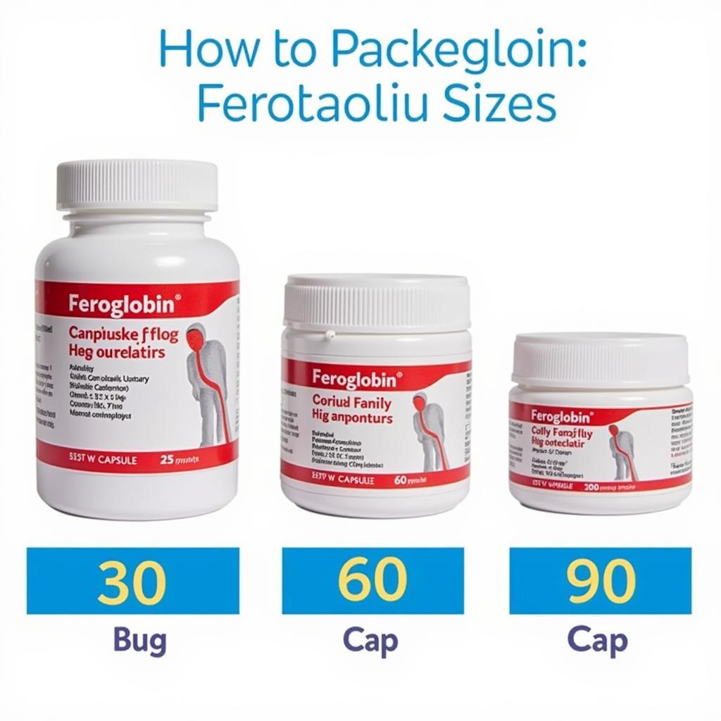 Feroglobin Capsule Packaging Variations in Pakistan