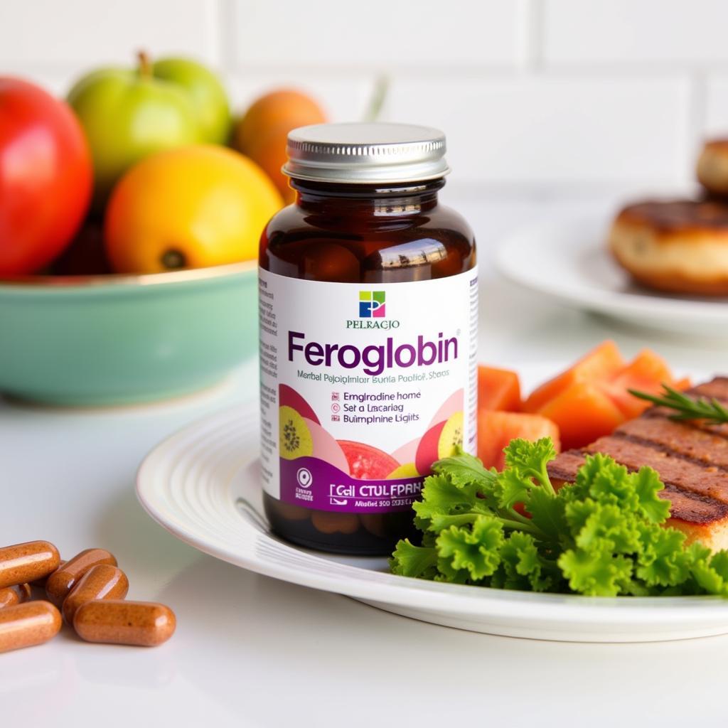 Feroglobin Capsules and Healthy Diet