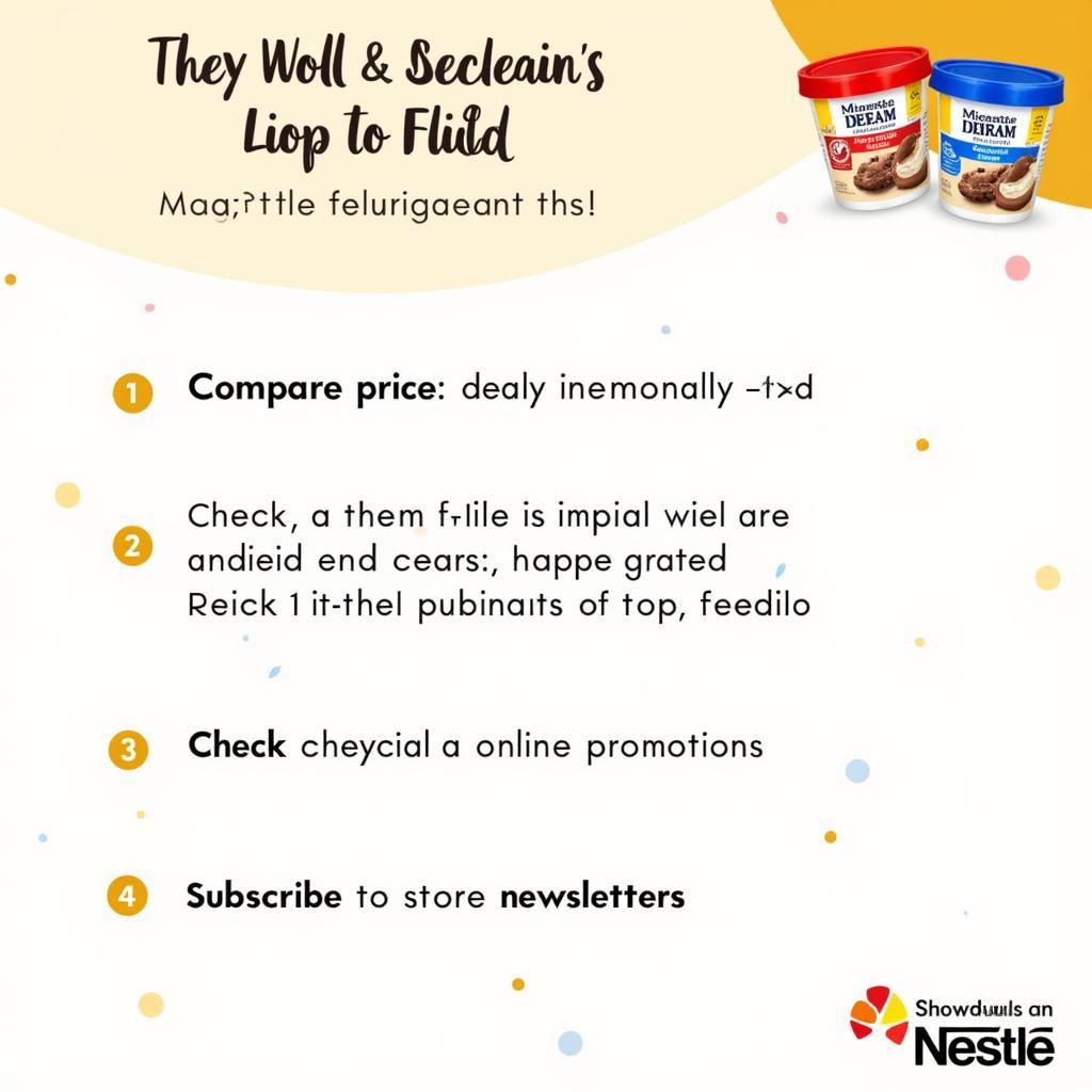 Tips for Finding the Best Nestle Cream Deals