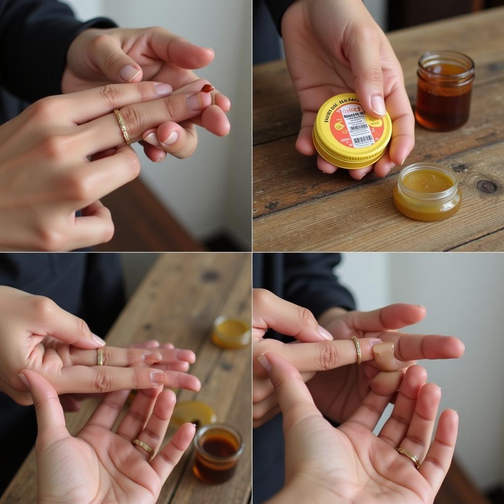 Applying Finger Wax in Pakistan