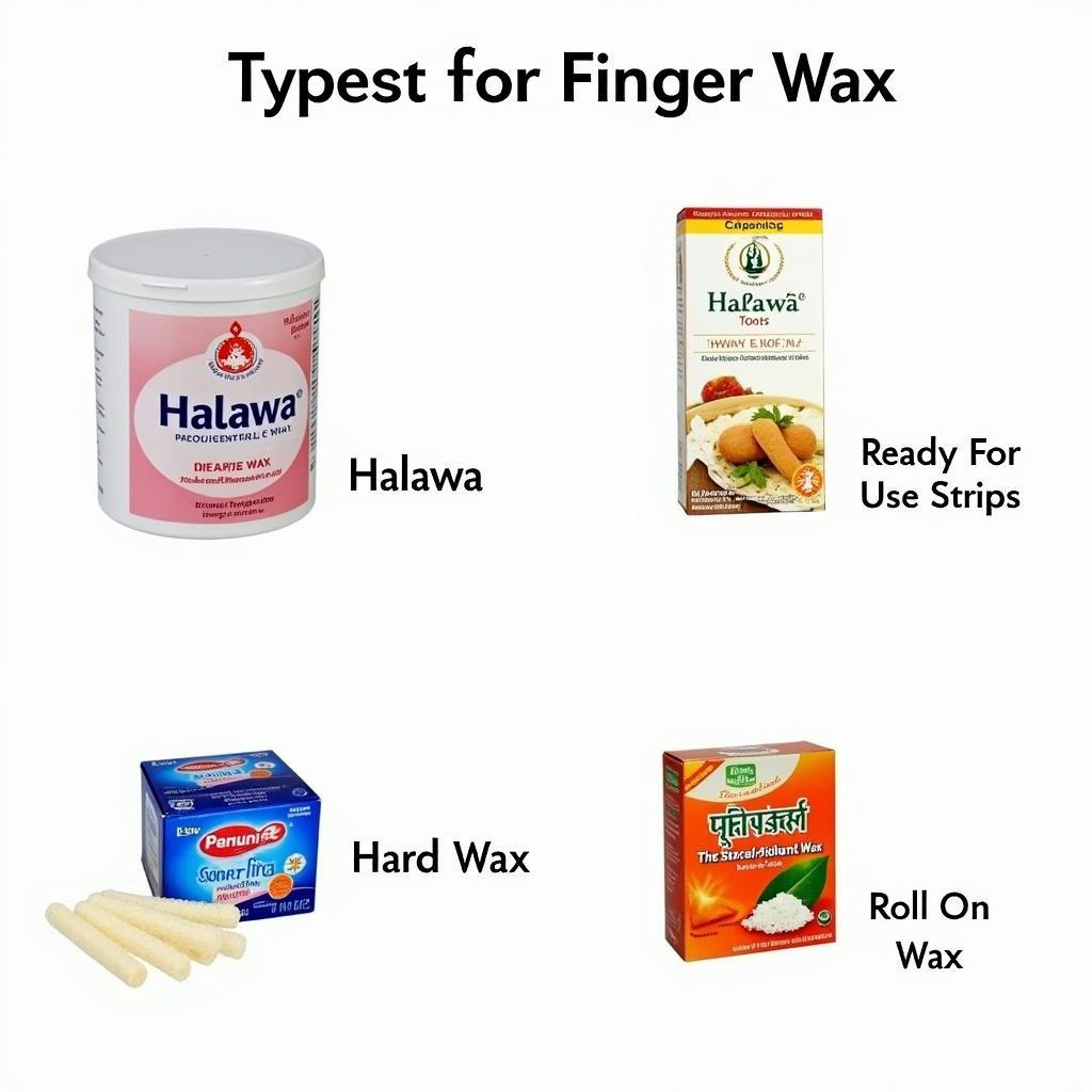 Different Types of Finger Wax in Pakistan