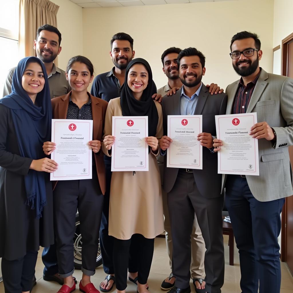 Receiving a First Aid Certification in Pakistan