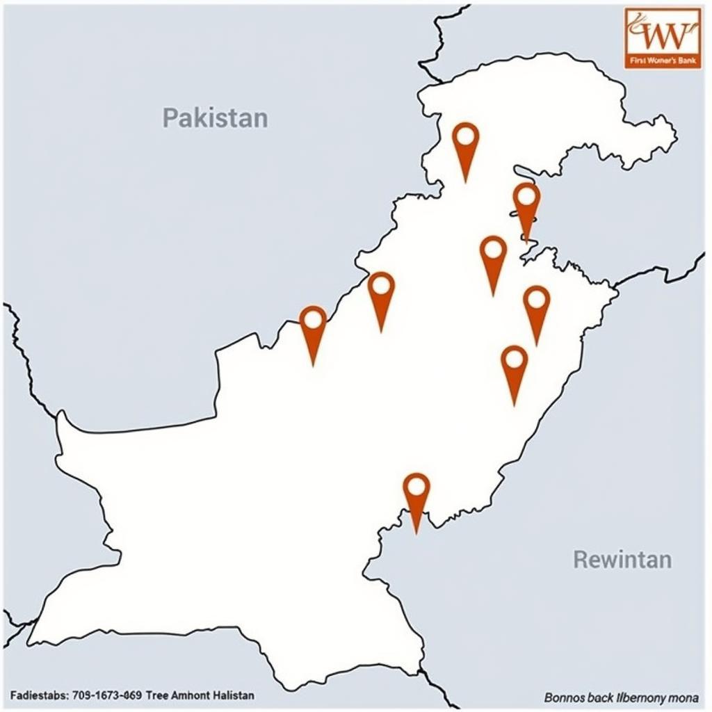 First Women's Bank Pakistan Branch Locator Map