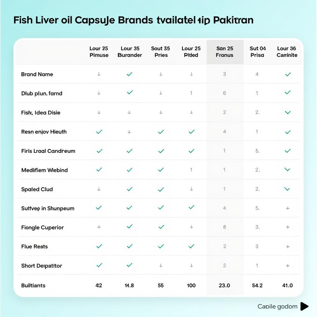 Fish Liver Oil Capsule Prices in Pakistan