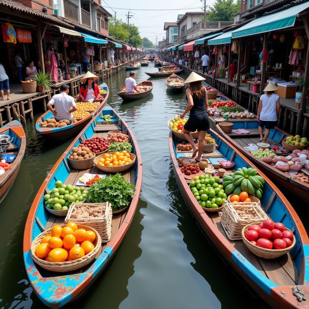 Exploring the Floating Markets of Thailand