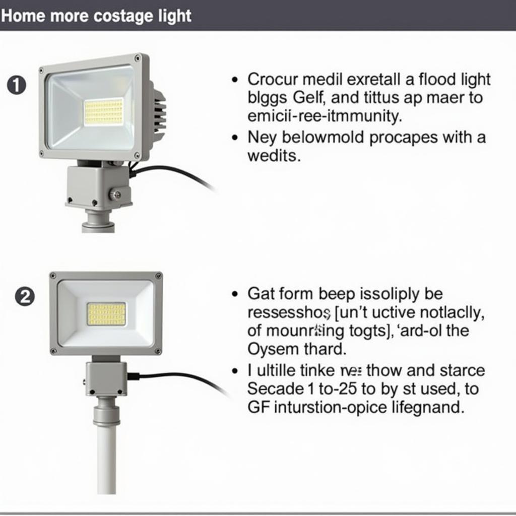 Flood Light Installation Guide