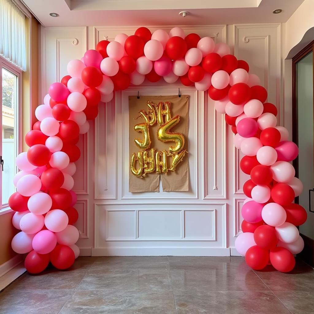 Foil Balloons Decoration Ideas in Pakistan