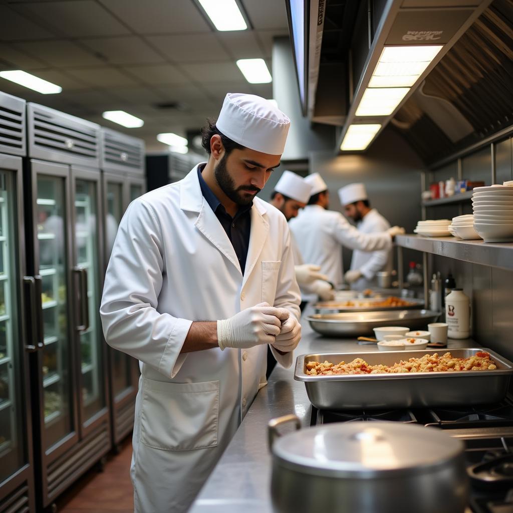 Food Inspector Inspecting a Restaurant in Punjab