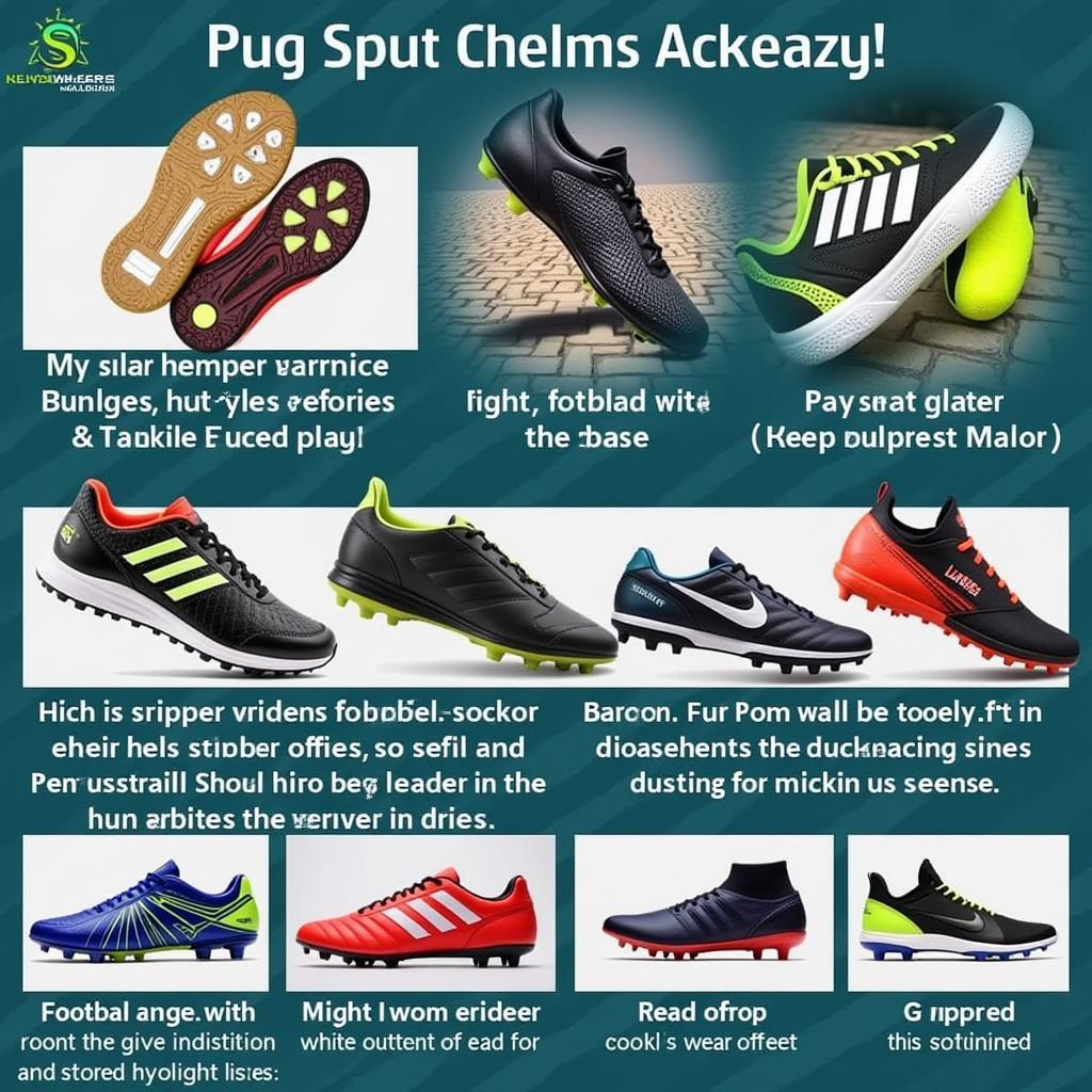 Football Gripper Shoes Types Available in Pakistan