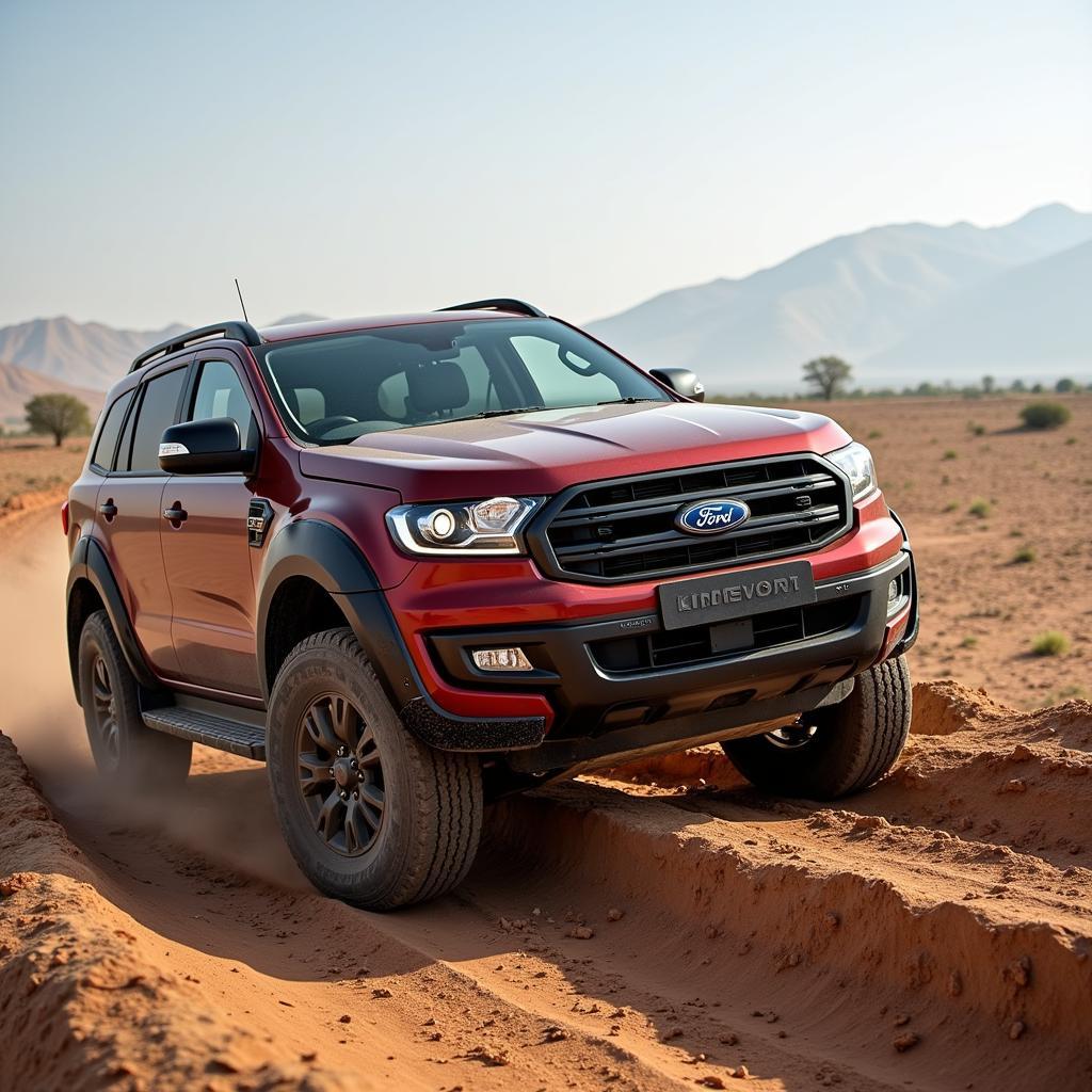 Ford Endeavour Off-Roading in Pakistan