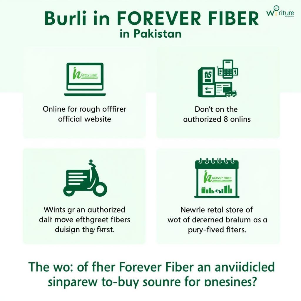 Purchasing Forever Fiber in Pakistan