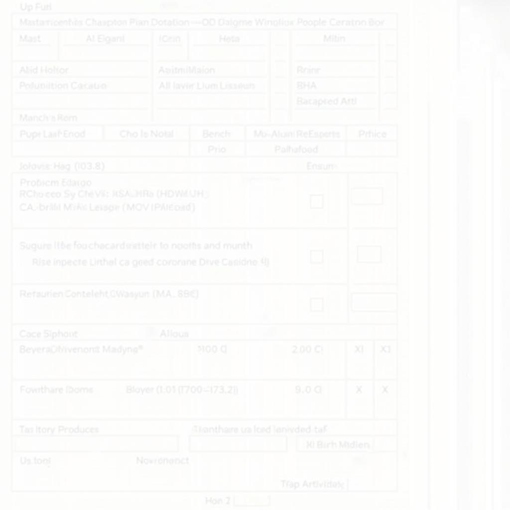 Form C Pakistan Document Example