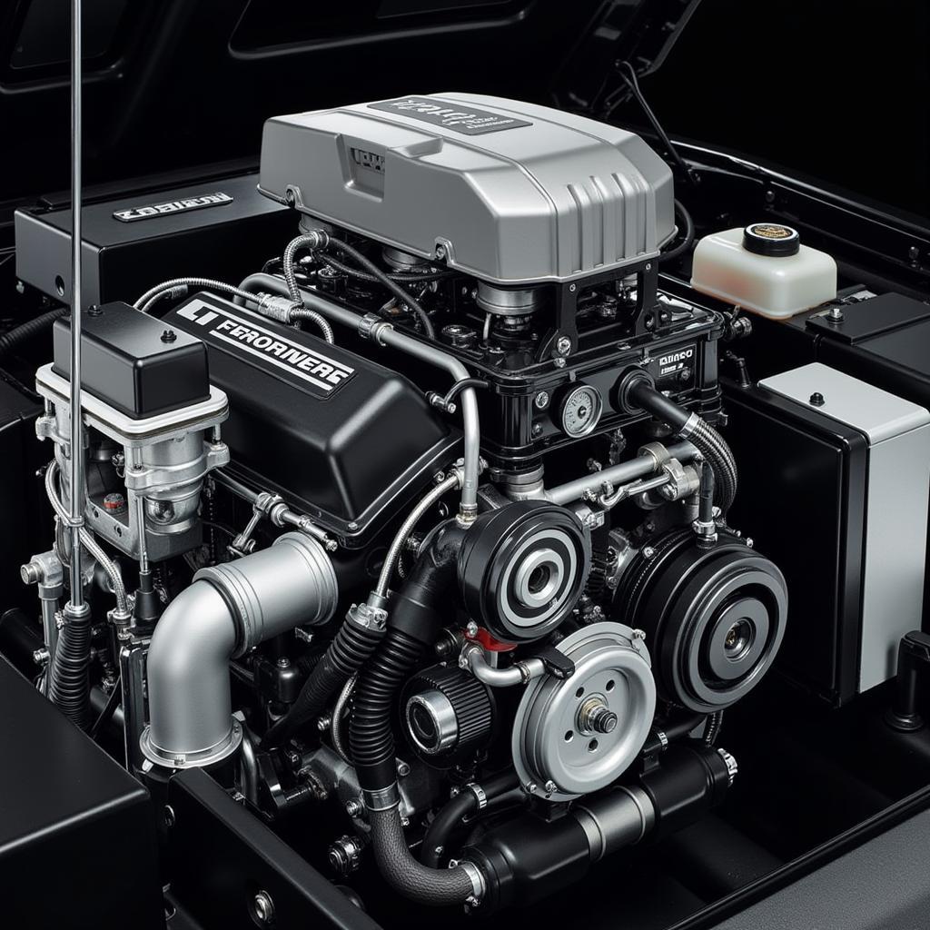 Fortuner 2013 Diesel Engine Closeup