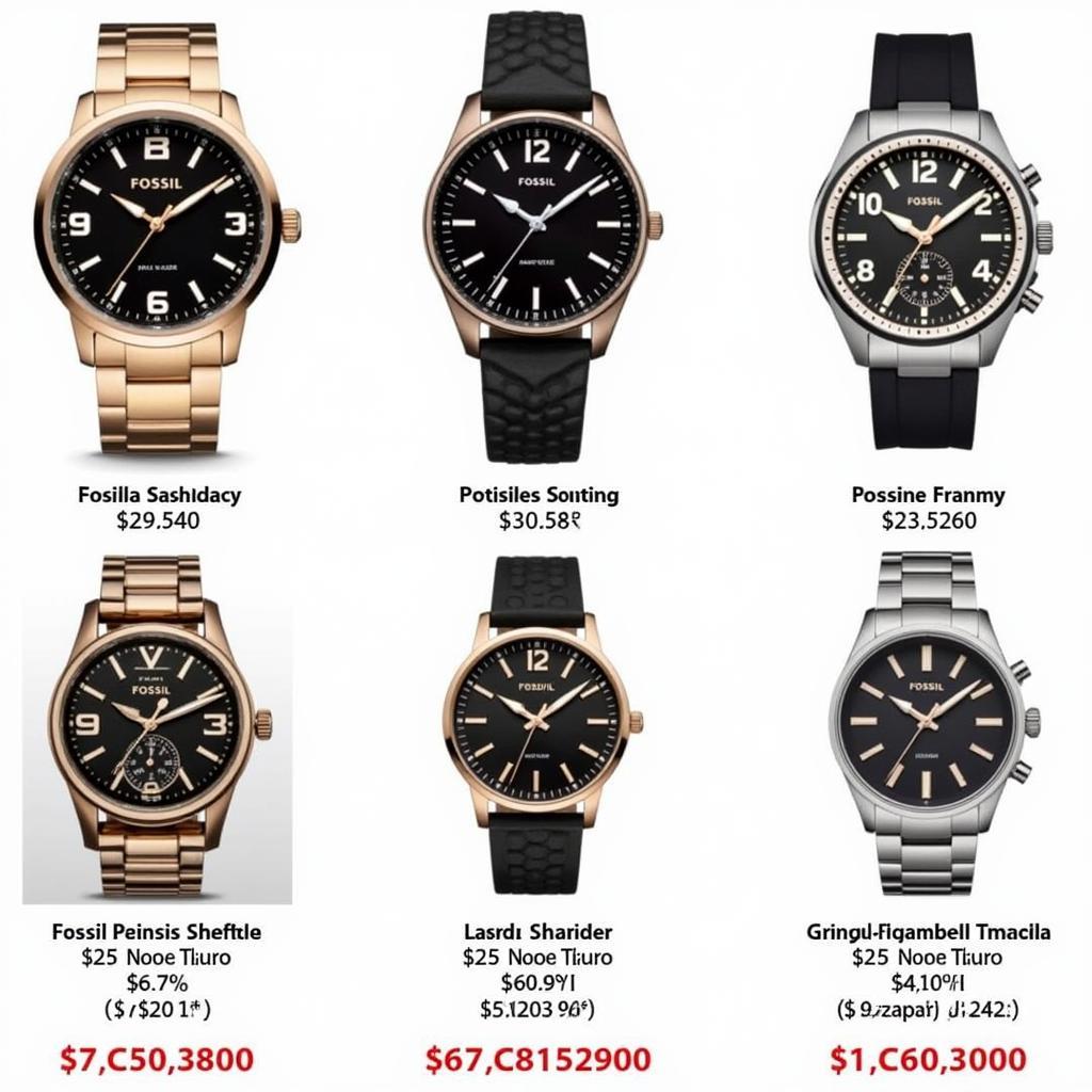 Fossil Watch Models and Prices in Pakistan