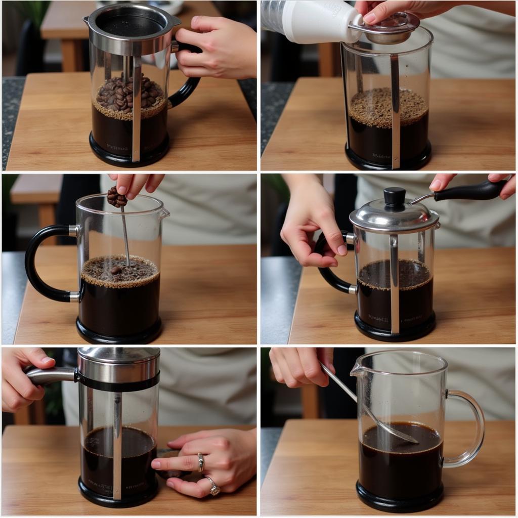 French Press Brewing Steps in Pakistan