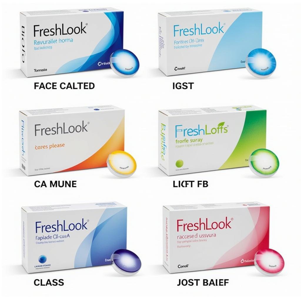 FreshLook Lenses Variety in Pakistan