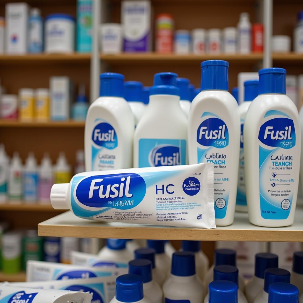 Fusil HC Cream in a Pharmacy