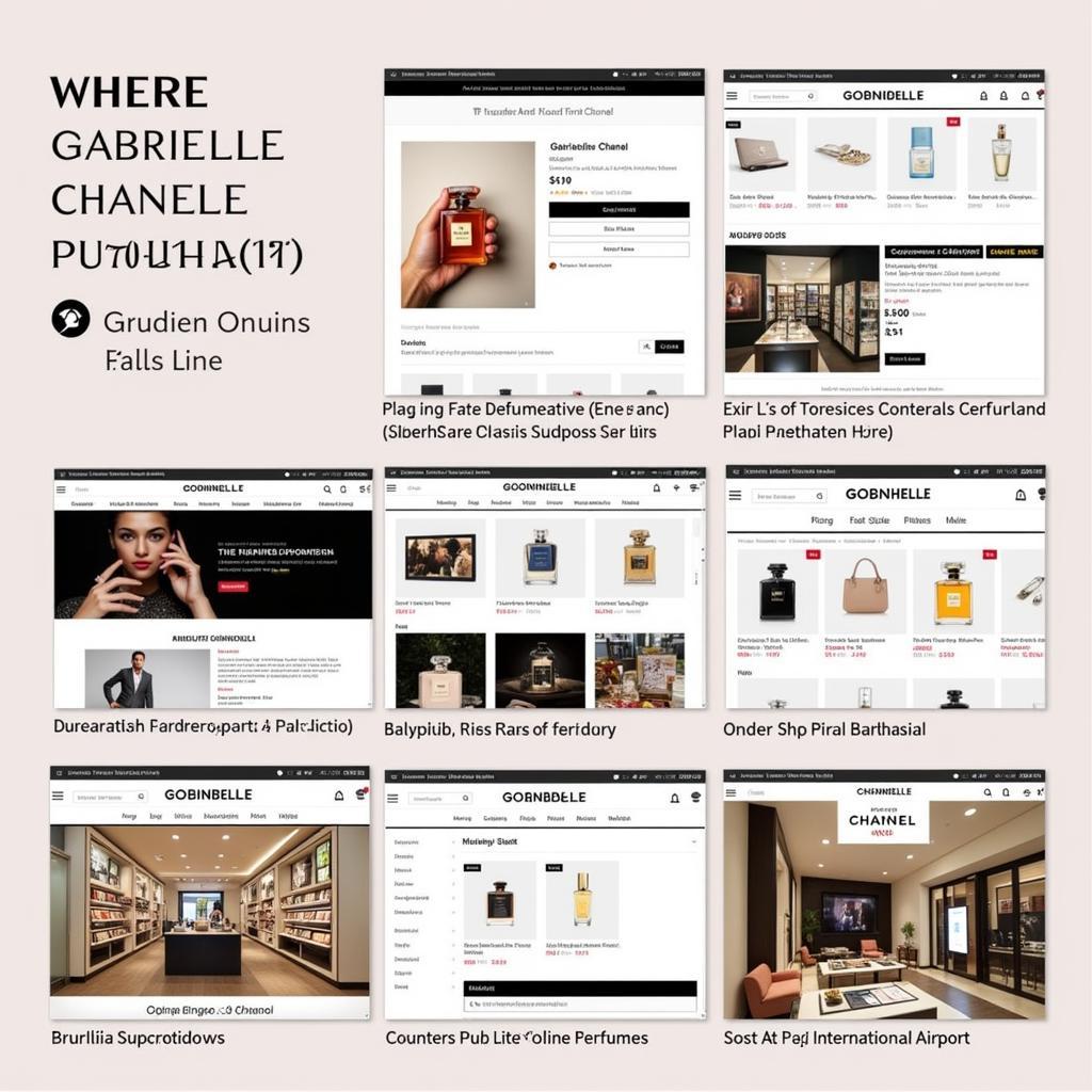 Gabrielle Chanel Perfume Retail Locations in Pakistan: Online and Physical Stores