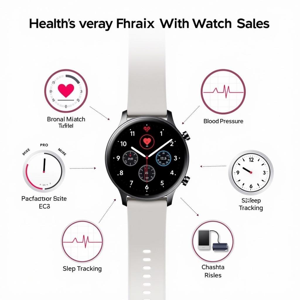 Galaxy Watch 3 health tracking features displayed on the watch screen