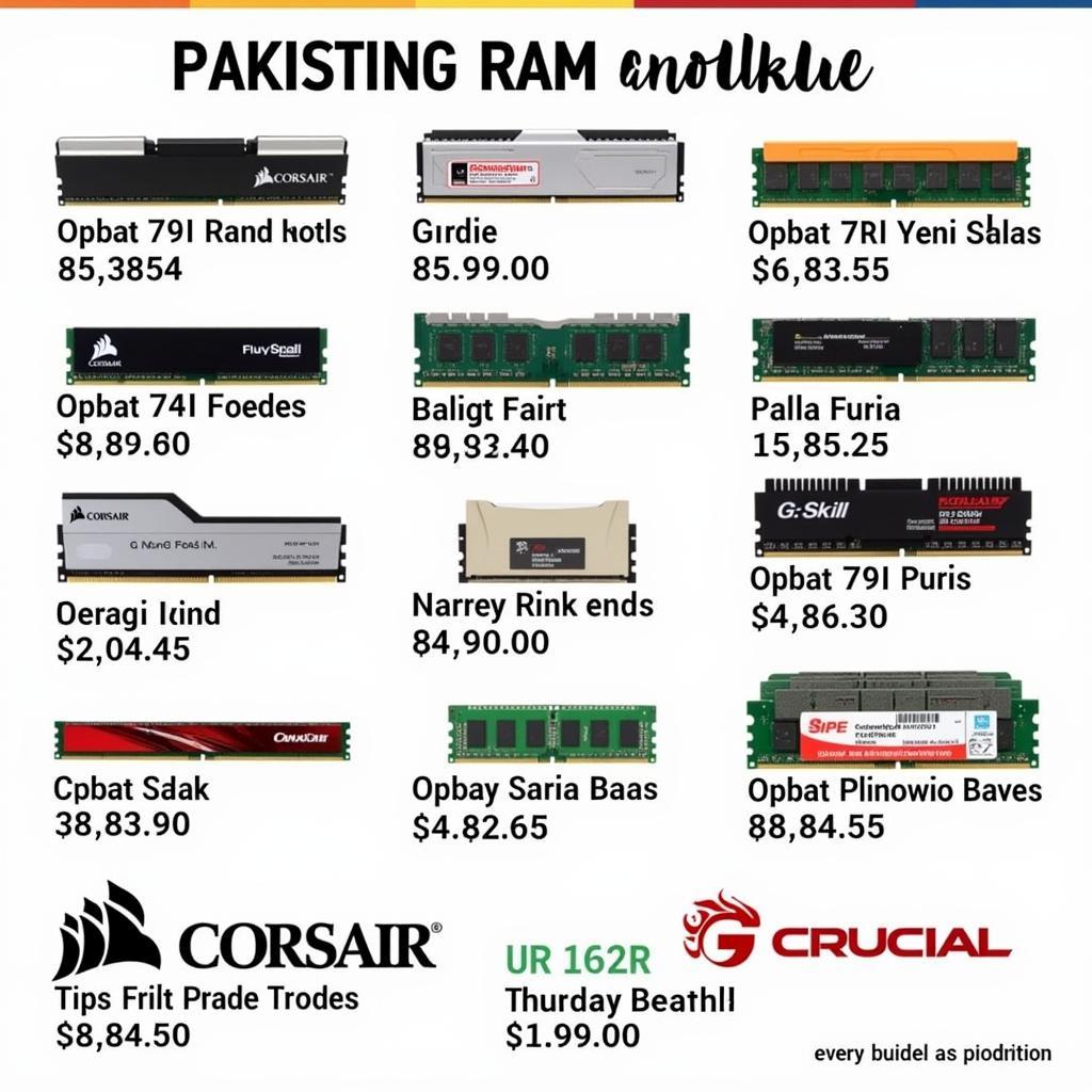 Gaming RAM Modules Available in Pakistan