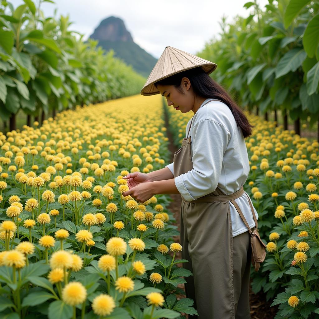 Gaozaban Flower Harvest