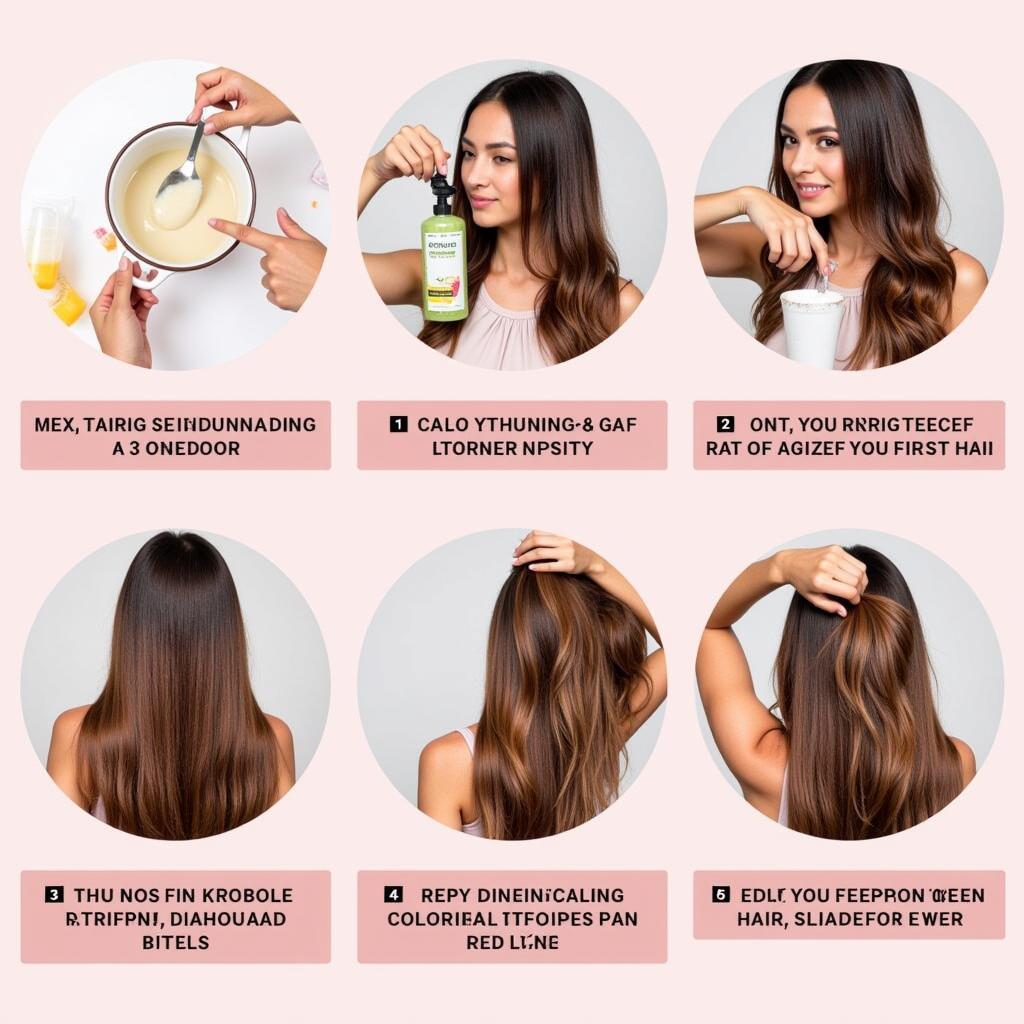 Step-by-step Garnier Hair Color Application at Home