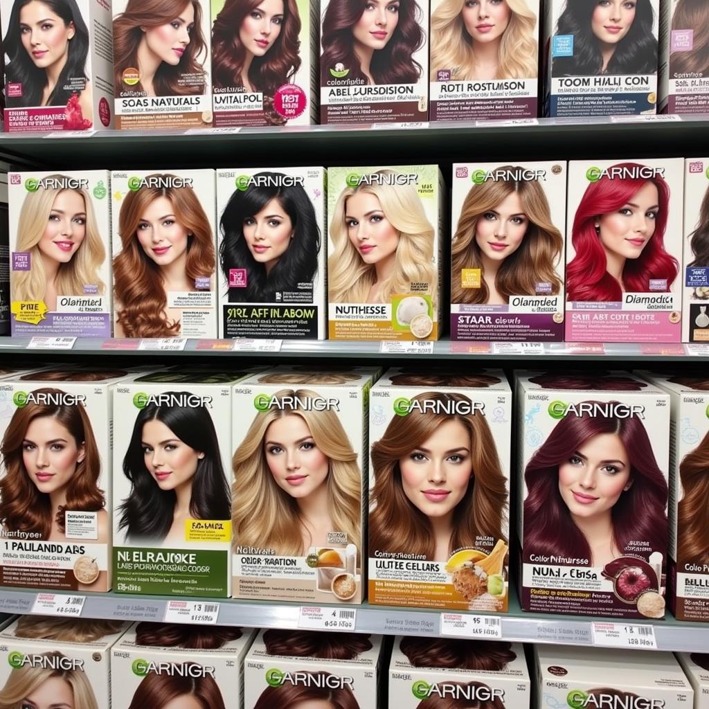 Garnier Hair Colour Shades Available in Pakistan