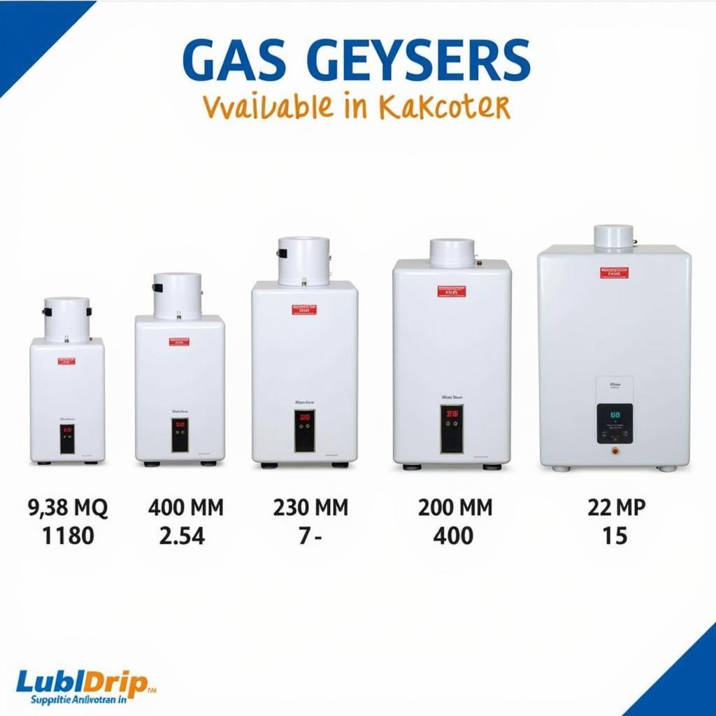 Different Gas Geyser Sizes Available in Pakistan