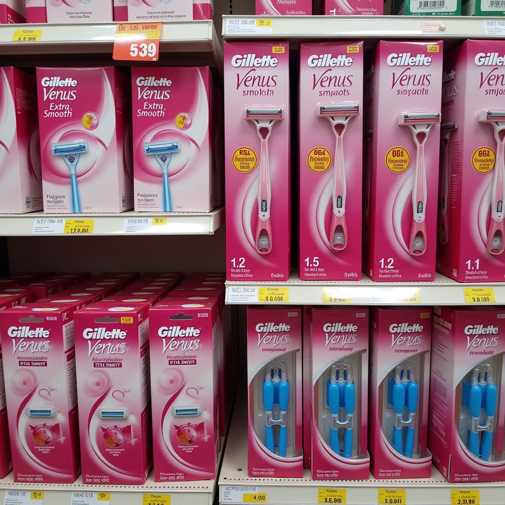 Gillette Venus Extra Smooth Razors in Pakistani Retail Stores