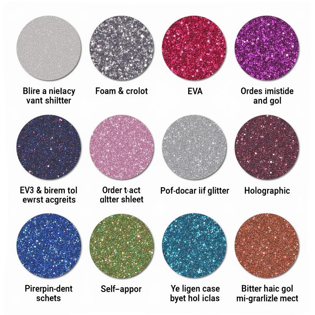 Types of Glitter Sheets Available in Pakistan