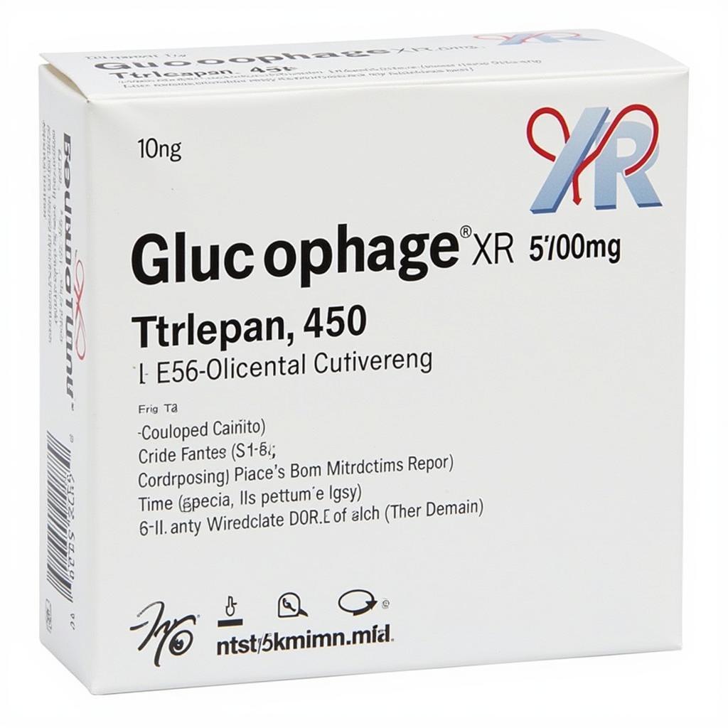 Glucophage XR 500mg Packaging