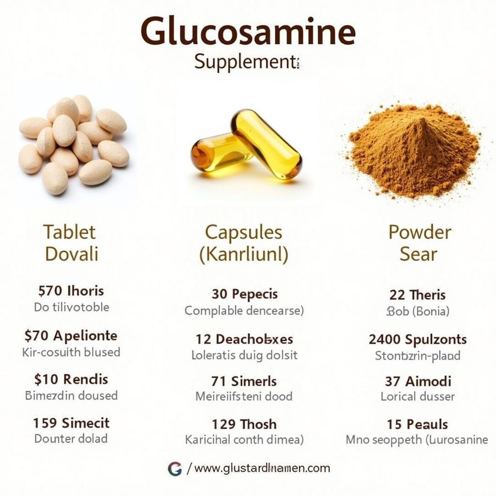 Glucosamine Dosage and Usage in Pakistan