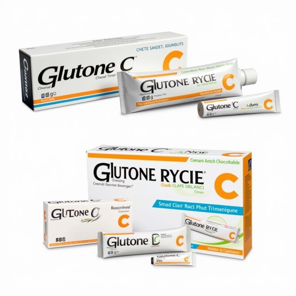 Glutone C Cream Packaging Variations in Pakistan