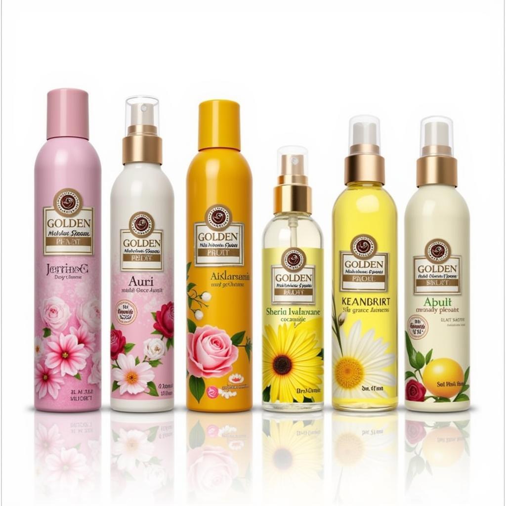 Golden Pearl Body Spray Variety in Pakistan